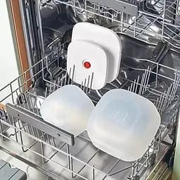 Контейнер харчовий Guzzini Kitchen active design Save it M вакуумний 975 мл білий - мініатюра 4