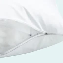 Подушка Ideia Premium Soft перкаль із внутрішньою подушкою зі штучного пуху 50х70 см біла (8-31150) - мініатюра 3