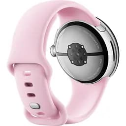 Смарт-годинник Google Pixel Watch 3 41mm Matte Polished Silver/Rose Quartz Band [127990] - мініатюра 4