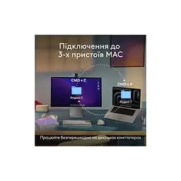 Мишка Logitech MX Anywhere 3S для MAC Wireless Pale Grey (910-006946) - мініатюра 7
