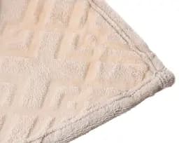 Плед Ardesto Embossed, 200х160 см, тауп (ART0301EB) - мініатюра 3