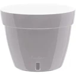 Вазон Santino Asti 18 л біло-сірий (AST180GRY/WHT)