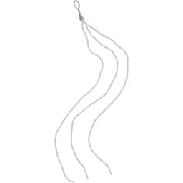 Ялинкова прикраса-підвіска J-line прозора довжина 50 см (97264)