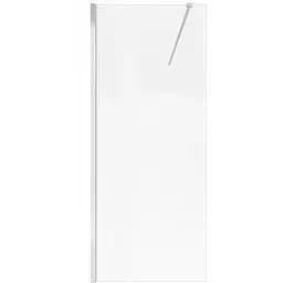 Душевая перегородка Qtap Walk-In Standard CRM209.C8 90x190 см, стекло Clear 8 мм, покрытия CalcLess, универсальная, прозрачный