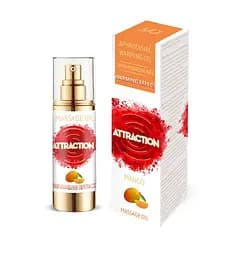 Розігрівальна масажна олія з феромонами Mai Pheromon Massage OilMango (30 мл)