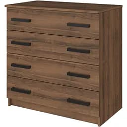 Комод в спальню MebelStar 4 ящика 80x45x80 см Орех (MBS-1037)