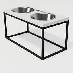 Hollky Base L — миски на підставці для середніх і великих собак (2 × 0,95 л, висота 20 см) - мініатюра 7