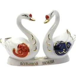 Лебеді пара фарфор (13.5х9х4.5 см