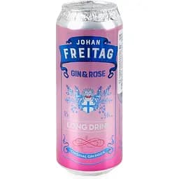 Напій слабоалкогольний Johan Freitag Gin&Rose 5% 0.5 л з/б (976313)
