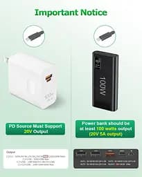 Кабель живлення для Starlink Mini провід перехідник DC на USB Type-C 15м (19219) - мініатюра 7