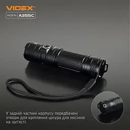 Портативний світлодіодний ліхтарик Videx VLF-A355C 4000 Lm 5000 K (VLF-A355C) - мініатюра 3