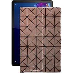 Чохол StatusCASE з екошкіри для планшету Lenovo Tab P11 5G Коричневий ромб