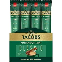 Напій кавовий Jacobs Monarch 3 в 1.15 г х 24 шт.