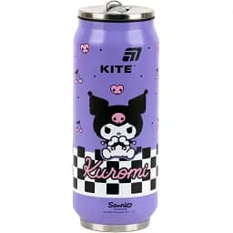 Термочашка Kite Kuromi з трубочкою 500 мл (HK25-1264)