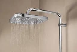 Душова система з термостатом для настінного монтажу Grohe Tempesta System 250 Cube 26689001, Хром - мініатюра 9