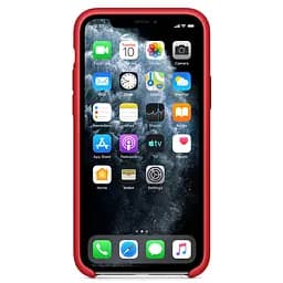 Чохол Silicone Case без Logo AA для Apple iPhone 11 Pro 5.8" Червоний / Red - мініатюра 2