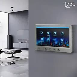 Відеодомофон 7" Light Vision AMSTERDAM FHD Grey (82-00237) - мініатюра 11