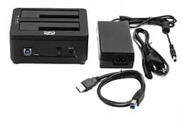 Внешний карман 2.5/3.5 SATA HDD/SDD USB3.0 Agestar 3UBT8 Black - мініатюра 2