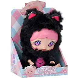 Детская мягкая игрушка-брелок Bambi «Lovely Baby» 6053a (Black)