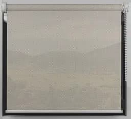 Тканинний ролет Скрін Бежевий (Люкс BSC-202) напівпрозорі 210*200