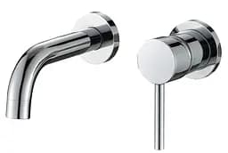 Смеситель для раковины VBI Milano chrome скрытого монтажа VBI-050102CH Хром