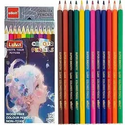 Карандаши для рисования "Luva Ellott" Bambi CQ1003-12