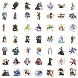 Стікерпак GeekLand Sword Art Online 50 штук - мініатюра 3