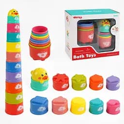 Іграшка для ванної "Кольорова пірамідка" Bath Toys