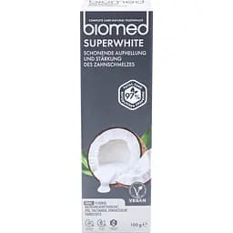 Зубна паста Biomed Superwhite Дбайливе відбілювання і зміцнення чутливої ​​емалі 100 г - мініатюра 2