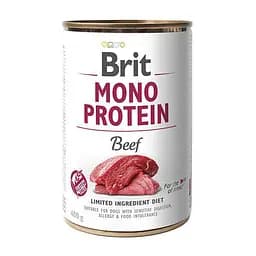 Влажный корм для собак Brit Mono Protein Beef 0,4 кг (говядина)