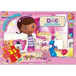 Дитячий пазл "Лікар Плюшева" DP00640 постер 35 елементів