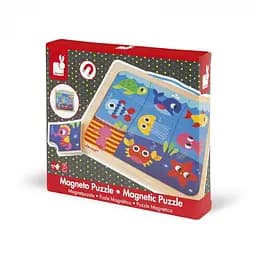 Пазл магнітний Janod Рибки, 9 елементів (J08181)