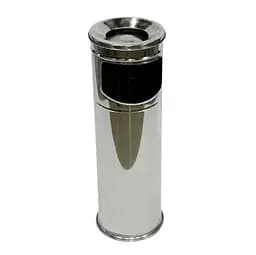 Напольная урна с пепельницей Maxiflow хром 19х60 см (4418.1960S.430.00)