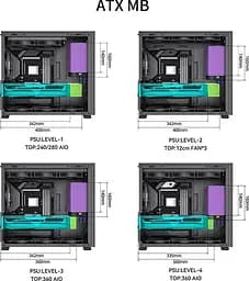 Корпус Jonsbo D41 MESH Black (D41 MESH Black) Без БП - мініатюра 9