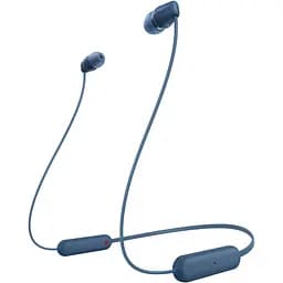Наушники In-ear WI-C100 BT 5.0, IPX4, SBC, AAC, Wireless, Mic, синий Sony teh0013220