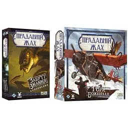 Настольная игра Geekach Games Набор дополнений к игре Древний ужас: Забытые знания + Хребты Безумия (укр.) (GKCH0289+1)