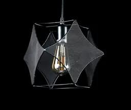 Стельова люстра E27 Splendid Ray L501/1, регульована, Чорний метал, сучасний стиль, 30-95 см - мініатюра 3