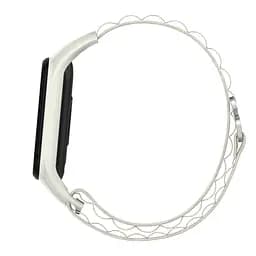 Ремінець для Xiaomi Mi Band 7/6/5/4, бежевий, AlpinaStyle Band, тканинний поліестеровий ремінець для фітнес браслета, дихаючий, для активного відпочинку та спорту, ArmorStandart (ARM64990) - мініатюра 5
