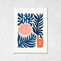 Картина-постер Brushme Минималистичный натюрморт на холсте 30 x 40 см