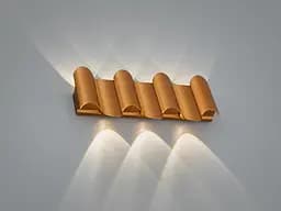 Фасадний LED світильник Diasha бронза 5 W up down