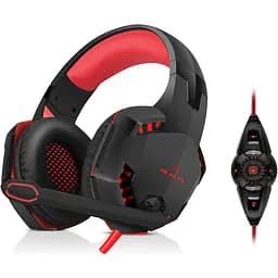 Ігрові навушники REAL-EL GDX-8000 Vibration Surround 7.1 Backlit Black/Red (EL124100017) [112567] - мініатюра 3