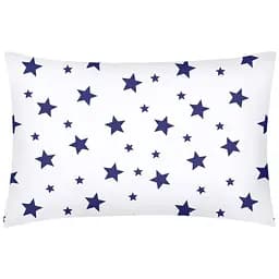 Набір наволочок Cosas Big blue stars 40х60 см синій (SetPillow_StarBigBlue_DBlue_40х60) - мініатюра 1