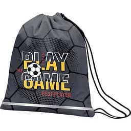 Сумка для обуви Smart SB-01 Football серая (559074)