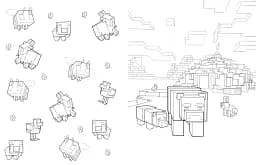 MINECRAFT. Офіційна розмальовка пригод - мініатюра 3