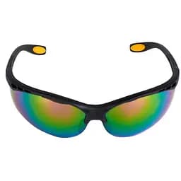 Окуляри DeWalt Reinforcer кольорові дзеркальні полікарбонатні з м'якими гумовими накладками (DPG58-6D)