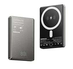 Портативна батарея Remax RPP-109 10000mAh 20W Metal MagSafe Power Bank Grey - мініатюра 3