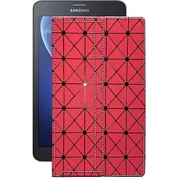 Чохол StatusCASE з екошкіри для планшету Samsung Galaxy Tab A 7.0 2016 (T280\T285) Червоний ромб