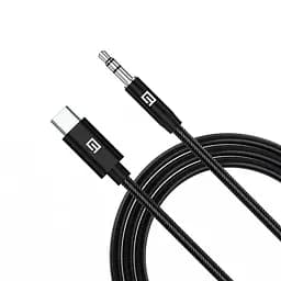Кабель ArmorStandart USB Type-C Male to 3.5mm (mini-Jack) Male 1m Black (ARM76888)