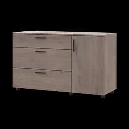 Комод Doros Торн Кремона Канноло 3Ш/1Д 135х51.6х80 (41510177) - мініатюра 4