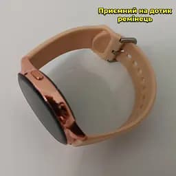 Смарт годинник T2 Pro Active 2 Bluetooth, встановлення свого фону, прийняття/здійснення дзвінків Золотой - мініатюра 7